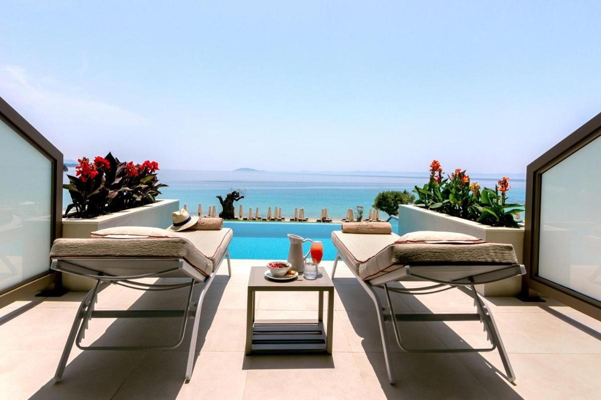 Ammoa Luxury Hotel & Spa Resort Nikiti  Exteriör bild